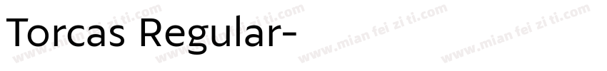 Torcas Regular字体转换